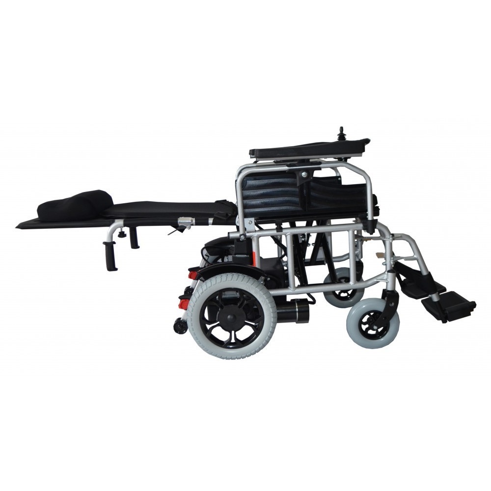 poylin p200 sırt yatar akülü tekerlekli sandalye